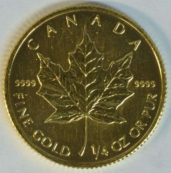 Pristine Superb Gem BU 1998 pure .9999 $10 Canada Maple Leaf Gold