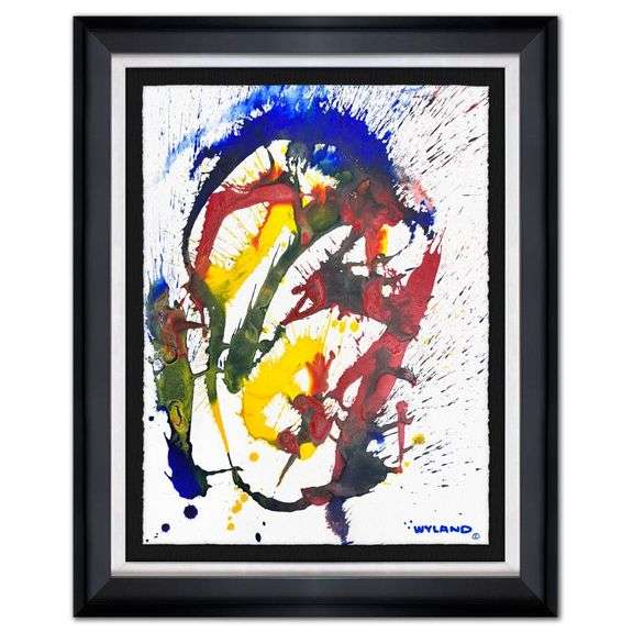 Untitled Abstract by Wyland