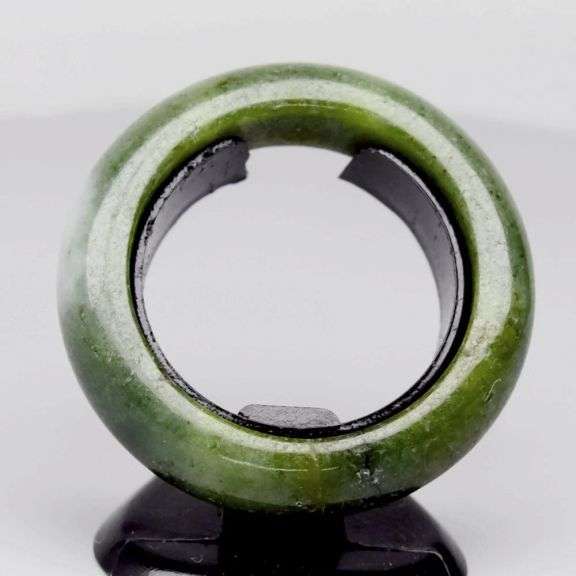 Wow! 19.36 carats of beautifully marbled Burmese Jade!