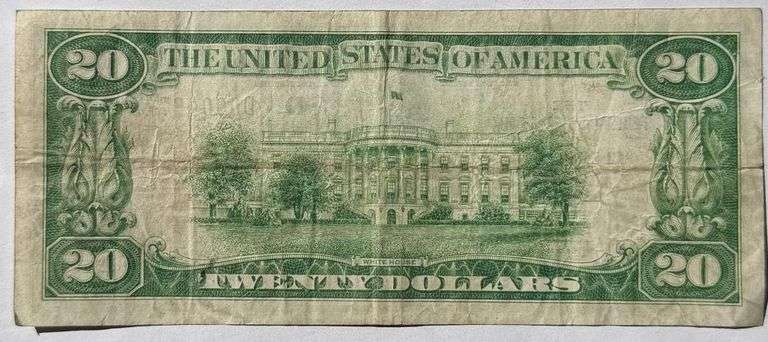 $ 20 1929 Series Cleveland National Note