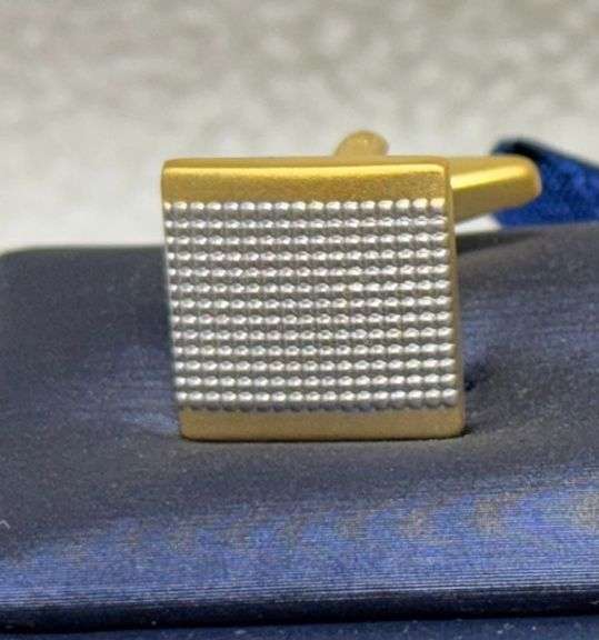 Stainless steel Jeweled Style Cufflinks