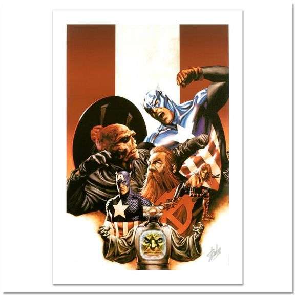 Captain America #42 by Stan Lee (1922-2018)