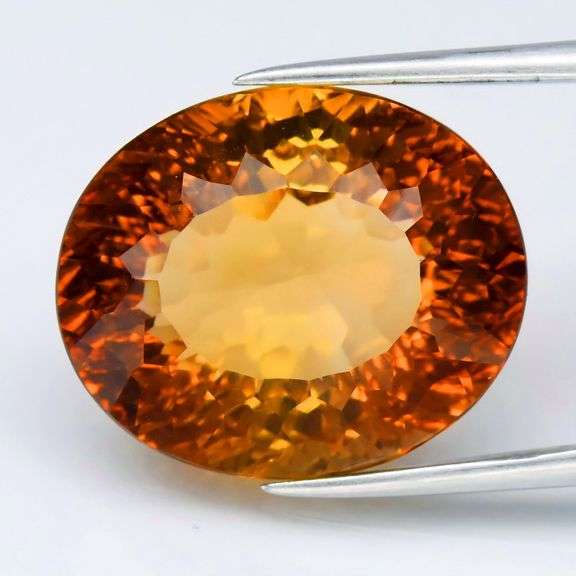 HIGH FIRE FLASHING!!! 13.31ct VVS Imperial Topaz!!!