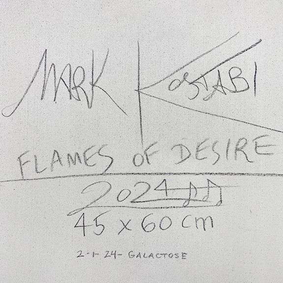 Flames of Desire by Mark Kostabi
