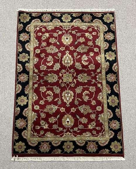 Handmade 4.1x6.0 Runner Rug