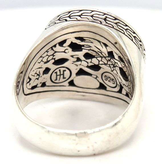John Hardy Naga Signet ring