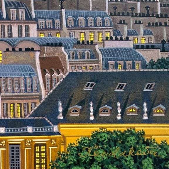 La Tour Eiffel (Toujours Paris) by Liudmila Kondakova