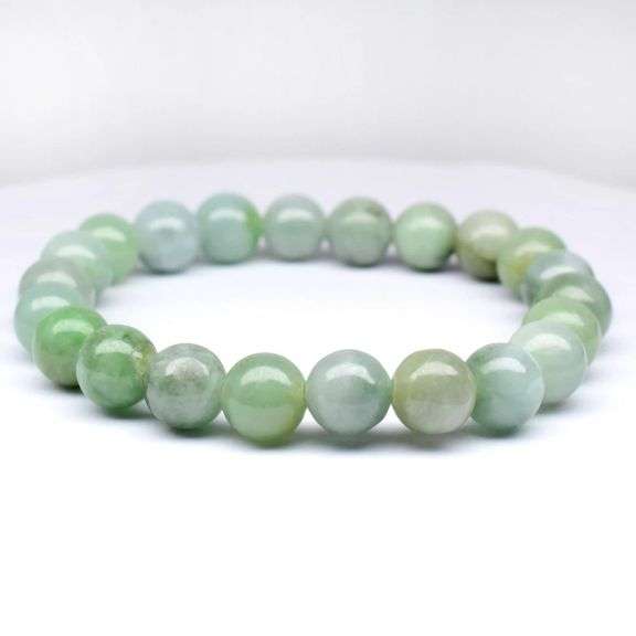119.05 carats of natural pre-strung Burmese Jade!