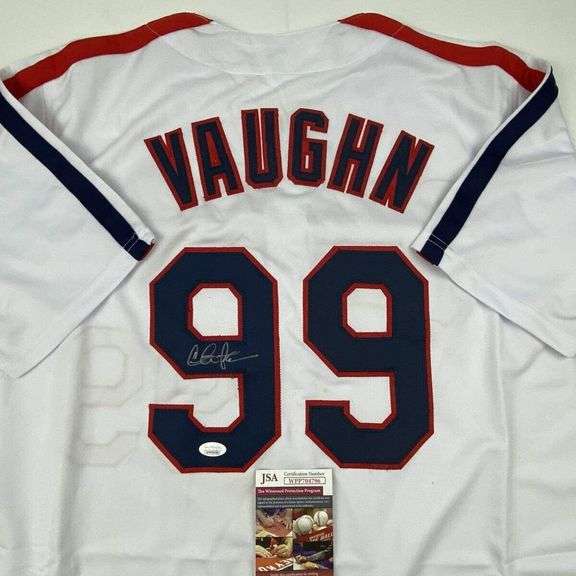 Charlie Sheen "Ricky Vaughn" Major League Jersey