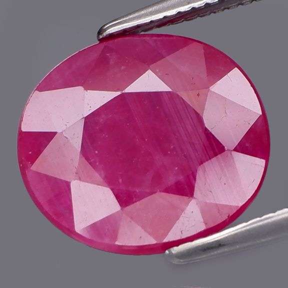 Pendant cut! Strong color! 3.15ct REAL Winza Ruby! Untreated!