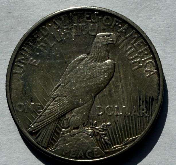 Key 1921 Peace Dollar