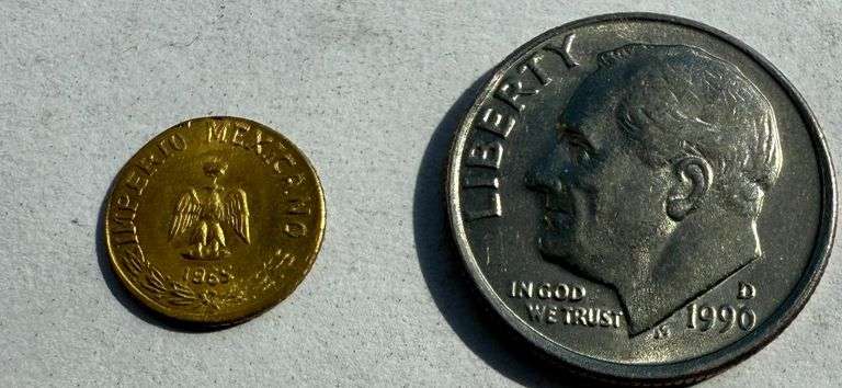 Gold Maximillian 1865 Unc Restrike