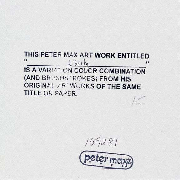 Liberty by Peter Max