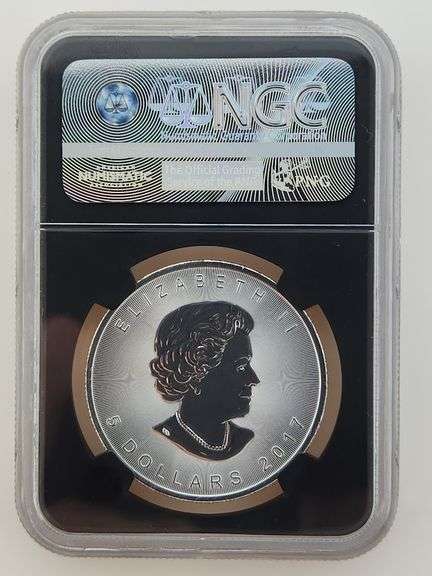2017 $5 Canadian Maple Leaf, NGC MS69 FDOI