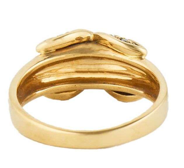 Tiffany & Co. Signature 0.25ctw Diamond X Ring in 18K