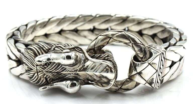 John Hardy 15mm Naga bracelet