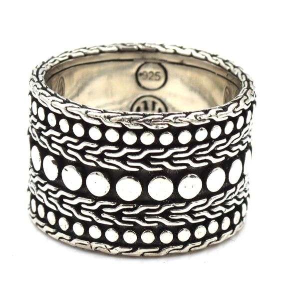 John Hardy 15.5mm Dot ring