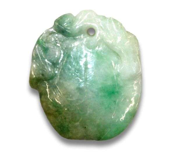 Natural Jadeite Hand Carved Pumpkin
