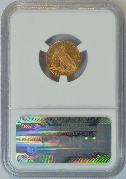 Gorgeous basically Gem BU 1925-D $2.50 Indian Gold Piece. NGC MS64