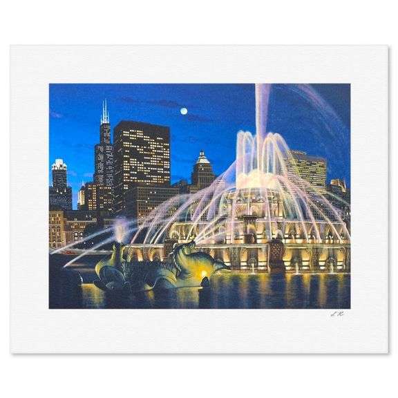 Buckingham Fountain by Liudmila Kondakova