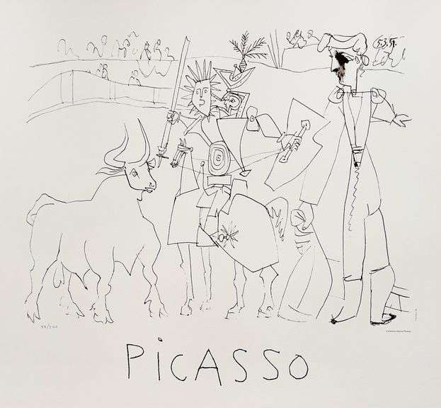 Pablo Picasso Limited Edition, Chevalier Picador Dans L’Ar