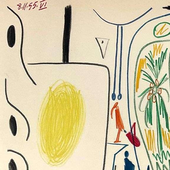 Carnet de Californie 8.11.55-VI by Picasso (1881-1973)