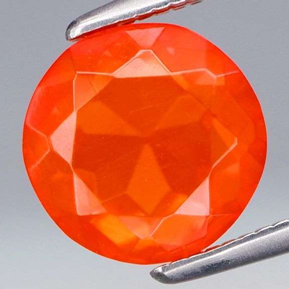 Vibrant color! 1.32ct incredible tangerine orange Fire Opal!