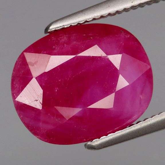 Swirling color saturation! Large 4.72ct Mozambique Ruby!