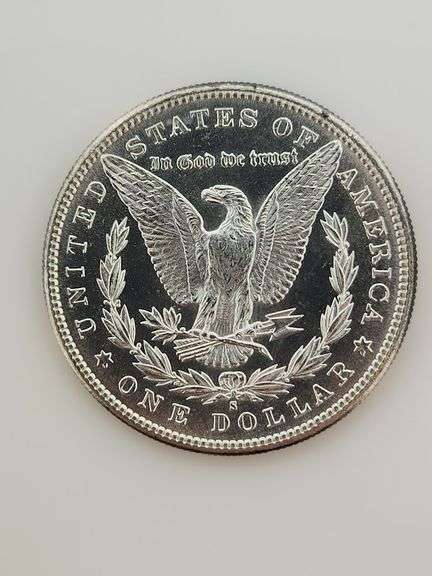 1881 S Morgan Silver Dollar, UNC "FLASHY"