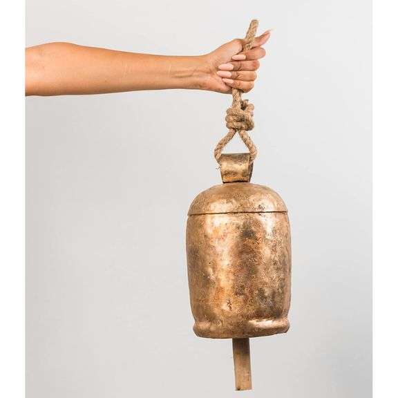 Rustic Giant Cow Bell