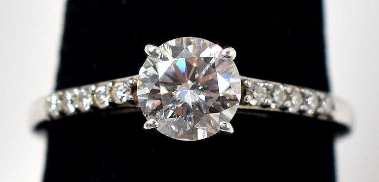 CZ Gemstone Ring in Sterling Silver