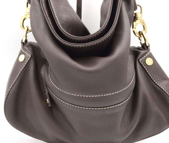 Celine brown leather bag