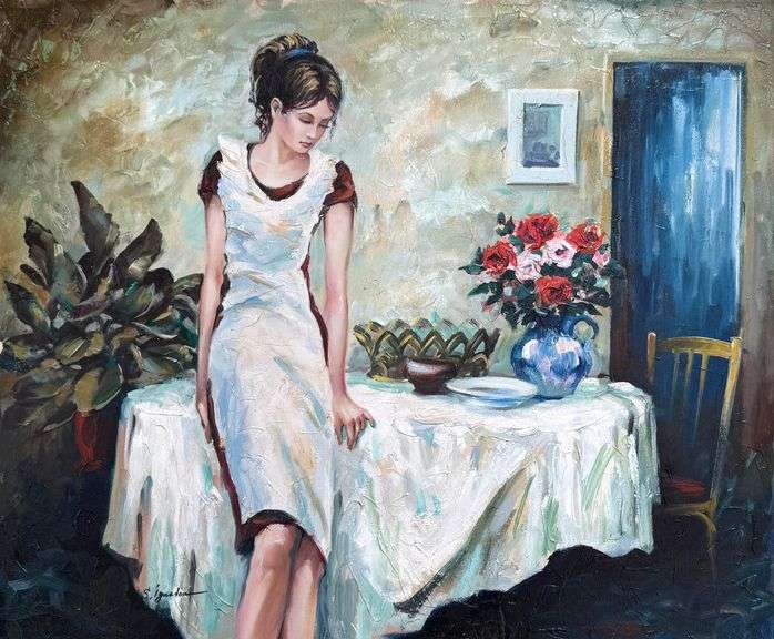 Spectacular Original Oil on Canvas by Sergey Ignatenko