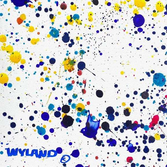 Untitled Abstract by Wyland