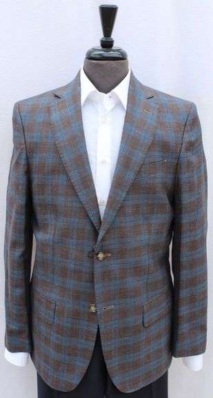 Handsome Notch Lapel Slim Fit Sport Coat