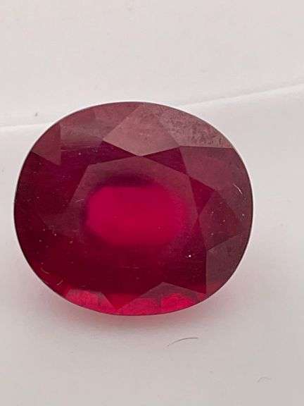 CERTIFIED 9.06 NATURAL RUBY