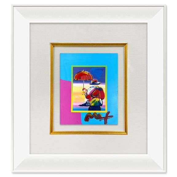 Umbrella Man on Blends by Peter Max