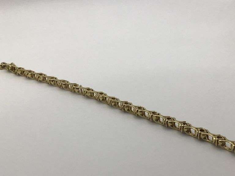 14K Yellow Gold 4.08 carats Diamond Ring