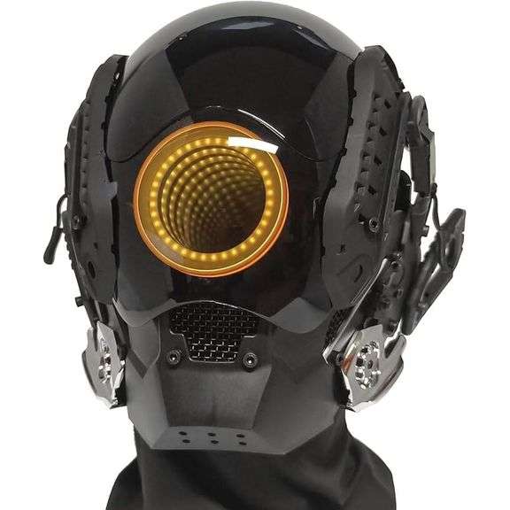 Infinity Helmet Techwear with Lights