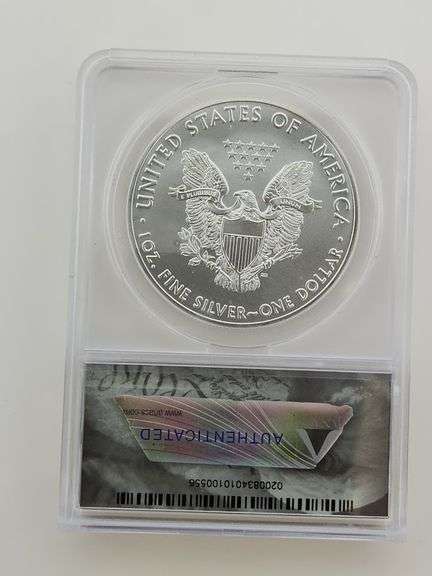 2020 Silver Eagle, ANACS MS70 First Strike