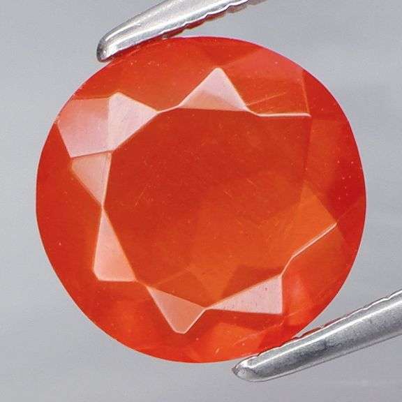 Rich blood orange 1.15ct Mexican Fire Opal