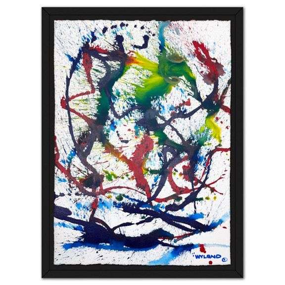 Untitled Abstract by Wyland