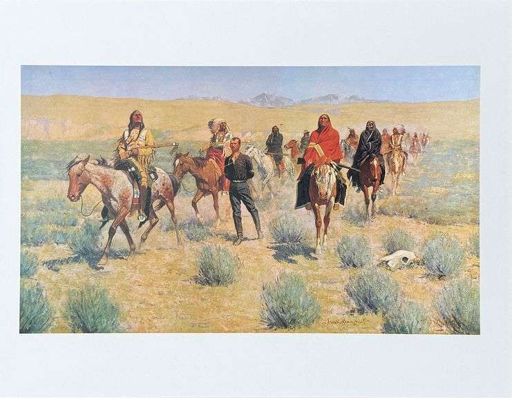Rare Frederick Remington, Missing