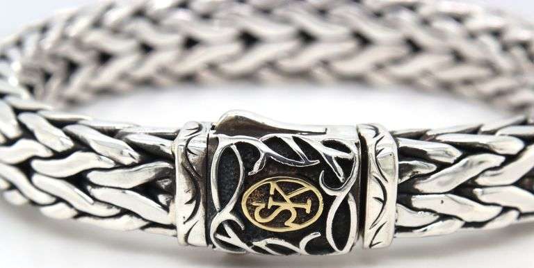 Scott Kay golden Tulip wheat bracelet