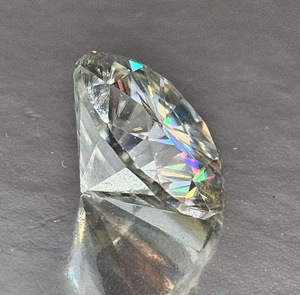 Huge 10 Ct Sparkling White Eye-Clean Lab Simulated  Diamond Solitaire