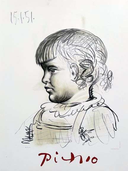 Pablo Picasso Limited Edition, Portrait d'Enfant