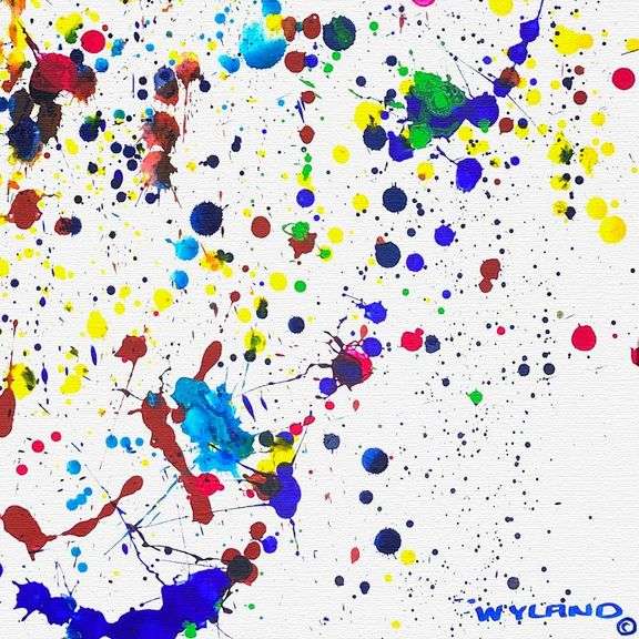 Untitled Abstract by Wyland