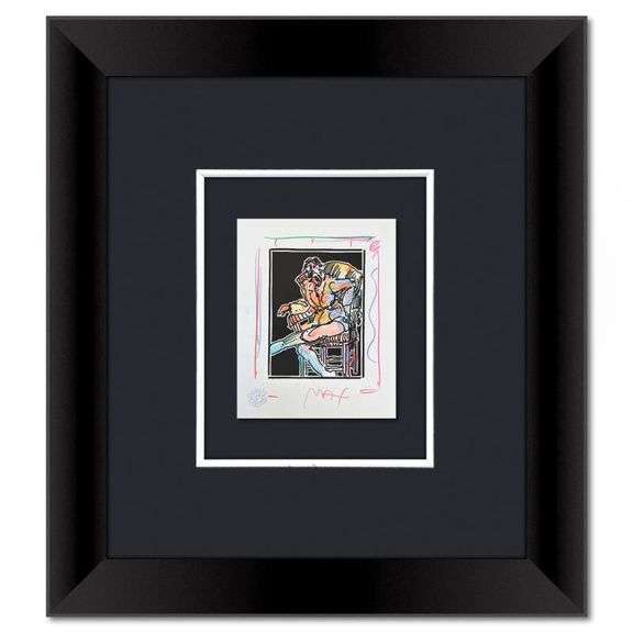 Seated Figure by Peter Max