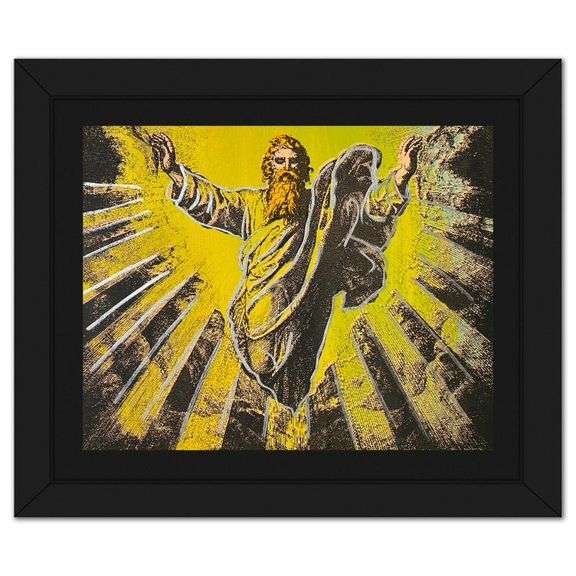 The Creation by Steve Kaufman (1960-2010)