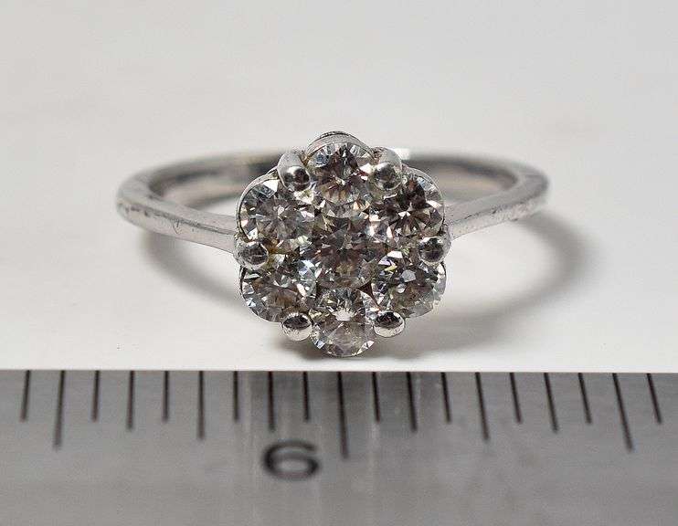 CZ Gemstone Ring in Sterling Silver